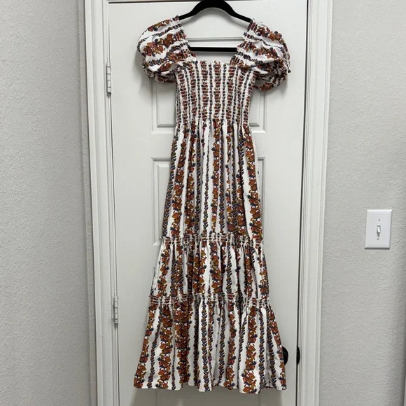 O.P.T Floral Puff Sleeve Maxi Dress - Picture 2 of 9